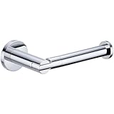 Gatco 4683 Channel European Style Toilet Tissue Holder, Chrome