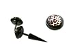 Short Fake Piercing Expanders with Cheetah Design Sold as a Pair