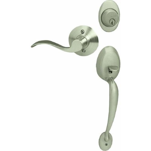 Schlage F360VPLY619ACC Plymouth/Accent Combo Kit, Satin Nickel Schlage F360VPLY619ACC Plymouth/Accent Combo Kit, Satin Nickel