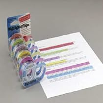 Removable Highlighter Tape: 1/3"x393", yellow