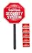 GE Security Yard Sign with Stake and Window Stickers 200-043180523874-LTC