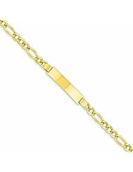 14K Gold ID Bracelet 7 Inches