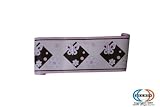GEENNY Wall Border For Boutique Pink Brown Butterfly 13 PCS Crib Bedding Set