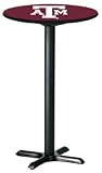 Texas A&M University Aggies Bar Pub Table Black