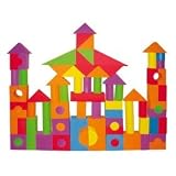 Foam Building Blocks - 100 Pieces