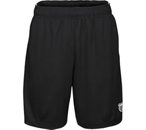 K-Swiss Men's Accomplish KNT Short,Black/White,US M