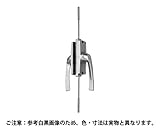 中西産業 開き窓用 内外ハンドル2点支持装置 勝手R 軸40mm X-1210G