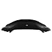 Klock Werks Sport Flare Super Low Windshield - 6in. - Black