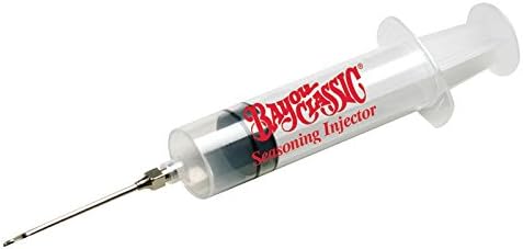 Bayou Classic 5030 2 Ounce Food Seasoning Injector w/ Stainless Steel Needle
