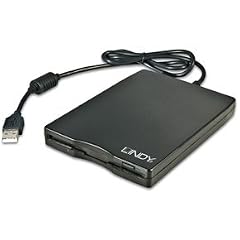 Lindy USB Diskettenlaufwerk Schneller Zugriff auf Ihre Diske, 42790