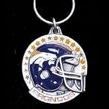NFL Team Helmet Key Ring - Denver Broncos