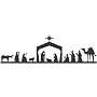 Nativity Cookie Cutter Border Dies (Quickutz)