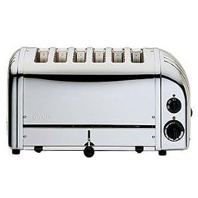 Dualit - Stainless Plus 6 Slot Toast / Toaster - high quality and heavy duty kitchen appliances