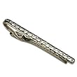 Forzieri Crocodile Silver Plated Tie Clip