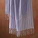 NOVICA Alpaca wool and silk shawl, 'Cool Parallels'