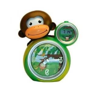Baby Zoo Monkey Sleeptrainer Green/Yellow