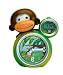 BABY ZOO Sleeptrainer Kinderwecker Kinderuhr Wecker Uhr Affe Jungel / GR&Uuml;N