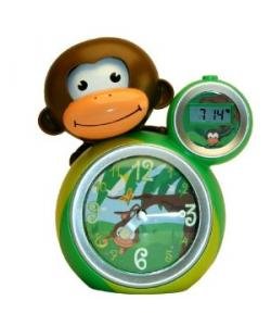 Babyzoo Sleep Trainer - Momo Monkey - Green/Yellow
