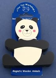 Magnetic Wooden Panda Magnet by The Toy Workshop