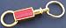 Texas Rangers Gold Tone Valet Keychain