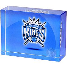 NBA Sacramento Kings Shadow Design Team Logo Desk Ornament/Paperweight