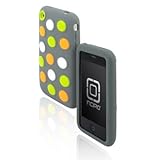Incipio Dotties Case for iPhone 3G, 3GS (Charcoal, Lime, Orange, White)