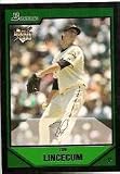 2007 Bowman Draft BDP11 Tim Lincecum (Baseball Cards) (RC - Rookie Card)