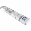 Light Filtering Vinyl Mini Blind, 1" x 27" x 64" White