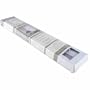 Light Filtering Vinyl Mini Blind, 1" x 27" x 64" White
