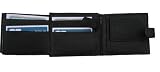 Black designer Soft Hide leather wallet by Prime Hide