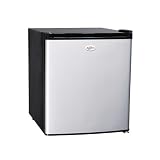 Koolatron BC-46SS 1.7 Cubic Foot Compact Refrigerator With Wire Shelf