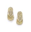 14k Flip-Flop Stud Earrings
