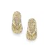 14k Flip-Flop Stud Earrings - JewelryWeb