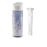Tritan BPA Free Water Bottle - 24 oz Splash with Pop Lid and Chiller Ice Stick