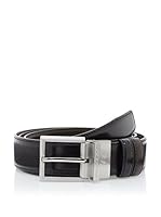 Piquadro Cinturón (Negro / Marrón)