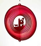 Barn & Cow 12 inch Wind Spinner