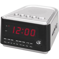 Apparel: AM/FM Digital Display Clock Radio