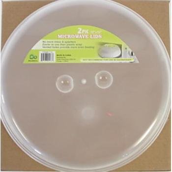 New - 2 pk. Microwave Splatter Lids Case Pack 48 by DDI