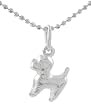 Children's Sterling Silver Poodle Pendant