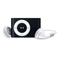 2GB MP3 SHUFFLE PLAYER IN BLACK - 500 SONGS - (THIS IS NOT AN APPLE IPOD)