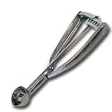 3/8 Ounce Size 100 Stainless Steel Round Squeeze Disher (13-0642) Category: Dishers