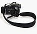 Cosmos ® Black Elasticity Anti-Slip Elastic Neoprene/Silicone Camera/shoulder/grip Neck Strap Belt for Panasonic Sony Canon Nikon Fuji Olympus Pentax Dslr + Cosmos Cable Tie