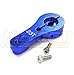 Integy RC Model Hop-ups C22942BLUE Alloy Servo Horn 23T for KO & JR Servo (r=20, 24mm)