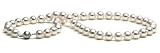 18-inch, 8.5-9.0 mm, White Hanadama Akoya Pearl Necklace