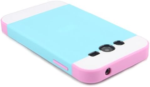 Leathlux 2 in 1 Hybrid Plastic & Silicone Design Case Cover Skin for Samsung Galaxy Grand Duos i9080 i9082