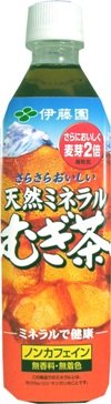 伊藤園 天然ミネラルむぎ茶 500mlペットボトル 24本セット
