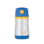 Foogo by Thermos Leak-Proof SS 12 oz Straw Bottle in Blue