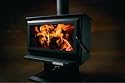 View 2.0 Wood Stove with Black Door