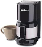  : Cuisinart DCC-450BK 4-Cup Coffeemaker with Stainless Steel Carafe - Black