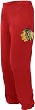 Chicago Blackhawks Red Youth Faceoff Fleece Pants